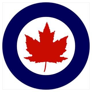 Royal Canadian Air Force Roundel Wall Art Poster