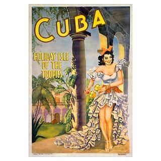 Wall Art  Posters  Cuba, Holiday Isle of the
