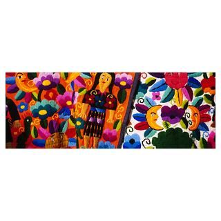 Wall Art  Posters  Close up of textiles, Guatemala