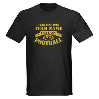 2011 Gifts > 2011 T shirts > Fantasy Football Personalized Gold T