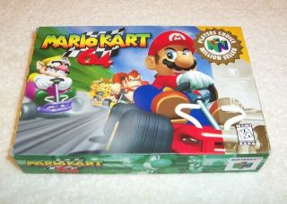 N64 Mario Kart 64 Complete in Box Mint Condition 045496870027
