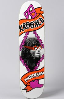 multi anderson perosnality krisis skateboard deck with full bottom