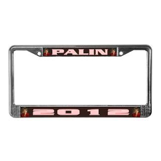 2012 Gifts  2012 Car Accessories  PALIN 2012 License Plate Frame