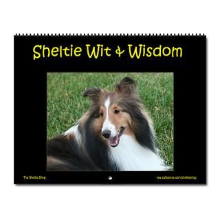 Gifts  Animals Home Office  2010 Sheltie Wit & Wisdom Calendar