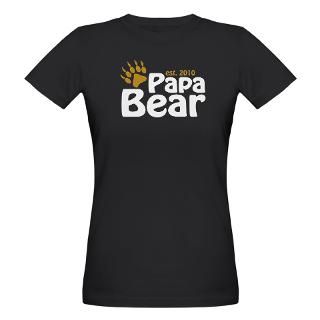 Papa Bear Claw 2010 Organic Womens T Shirt (dark