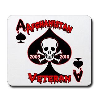 Afghanistan war veteran 2009 to 2010 Mousepad for $13.00