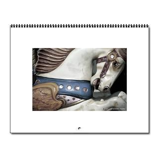 Adults Gifts  Adults Home Office  2009 Carousel Wall Calendar