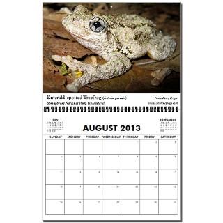 Frogs of Australia 2009 2013 Wall Calendar by savethefrogs