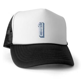 Blue Number 1 Birthday Trucker Hat for $14.50