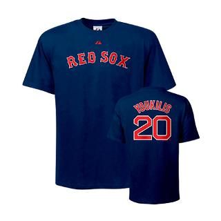 Kevin Youkilis Majestic Name and Number Navy Bosto for $17.99
