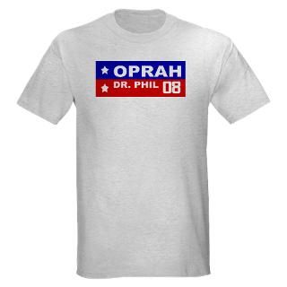 oprah dr phil 2008 ash grey t shirt