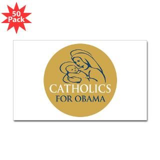 Catholics for Obama 2008 Rectangle Sticker 50 pk) for $150.00