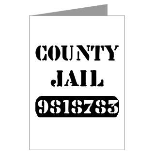 Jail Inmate Number 9818783 Greeting Cards (Package