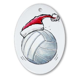 Volleyball Christmas Ornaments  Unique Designs