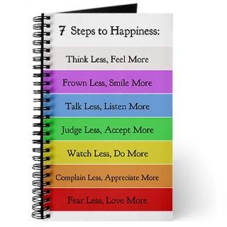Steps to Happiness Journal  Journals  Happiness In Your Life
