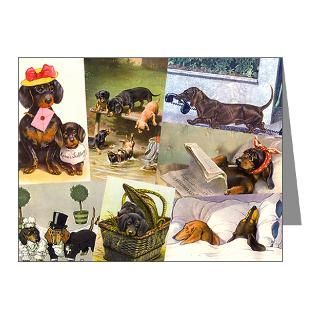 Animal Gifts  Animal Note Cards  Dachshund Note Cards (Pk of 10)