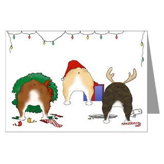 Bull Dog Greeting Cards  Bulldog Christmas Greeting Cards (Pk of 10