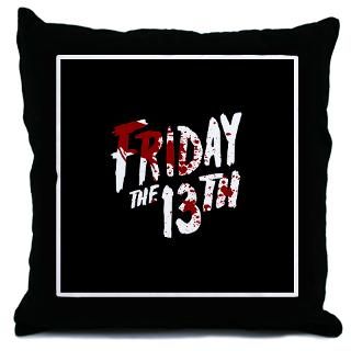 Bloody Gifts  Bloody More Fun Stuff  Friday the 13th Logo Throw