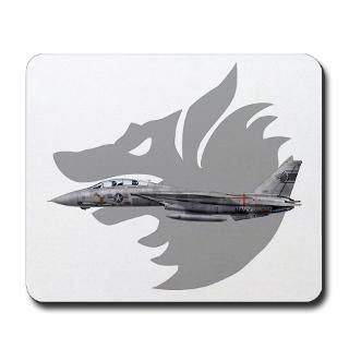Gifts  Aircraft Home Office  F 14 Tomcat VF 1 Wolfpack Mousepad