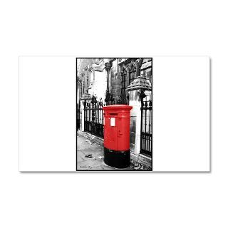 Black And White Gifts  Black And White Wall Decals  Red Letterbox