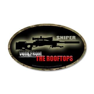 Army Sniper Gifts  Army Sniper Wall Decals  Sniper Vote From The