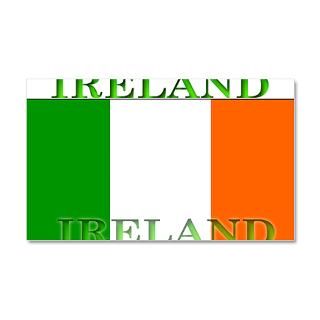 Celtic Gifts  Celtic Wall Decals  Ireland Irish Flag 22x14 Wall