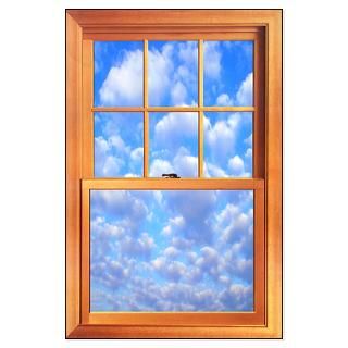 Large Trompe lOeil Window Poster 23 X 35 > Faux Window Shop : Faux