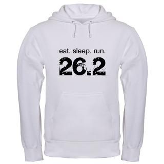 10K Gifts > 10K Sweatshirts & Hoodies > Eat Sleep Run 26.2 Hoodie