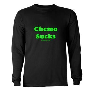 chemo sucks long sleeve dark t shirt $ 27 99