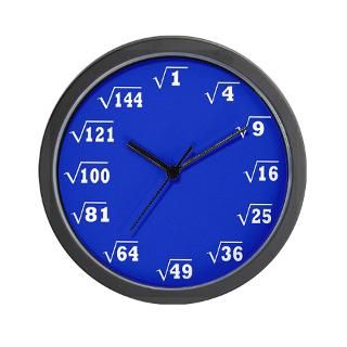 Math Formulas Clock  Buy Math Formulas Clocks