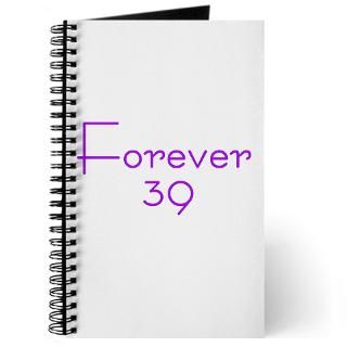 Forever 39 purple Journal for $12.50