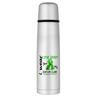 wear lime 43 lymphoma large thermos bottle