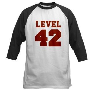 Level 42 Baseball Jersey Logo Gifts  Classic Level 42