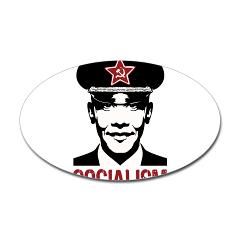 Obama Socialism Rectangle Sticker by tshirtjournal
