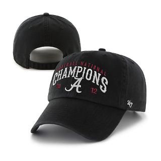 Alabama Crimson Tide 47 Brand Black 2012 BCS Nati for $23.99