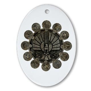 The Hunger Games Districts Ornament (Oval)