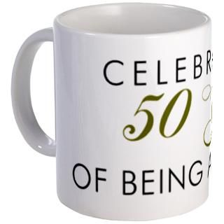 celebrating 50 years mug