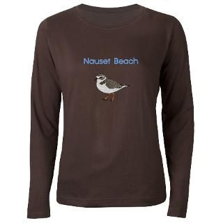 Nauset Beach Womens Long Sleeve Dark T Shirt