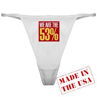We Are The 53 Classic Thong for $12.50