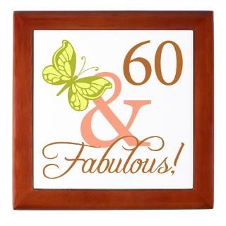 60 & Fabulous (Autumn) Keepsake Box