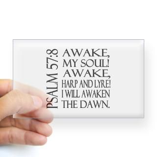 Psalm 578 Rectangle Decal