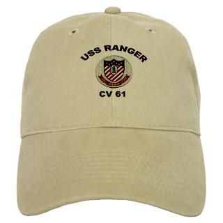 > Aircraft Carrier Hats & Caps > USS Ranger CV 61 Baseball Cap