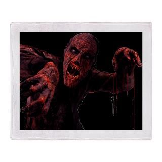 drooling zombie Stadium Blanket for $59.50