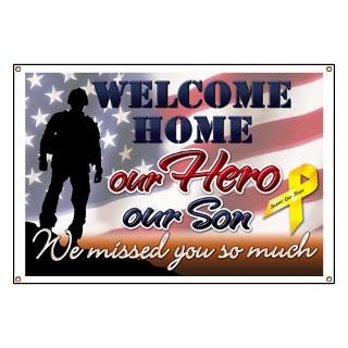 Welcome Home Son & Hero Banner for $59.00