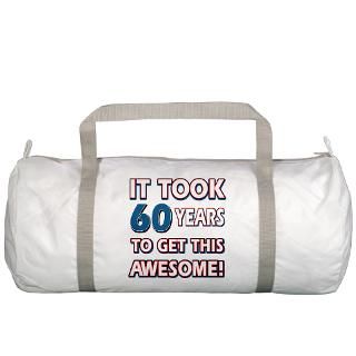 60 Gifts  60 Bags  60 Year Old birthday gift ideas Gym Bag