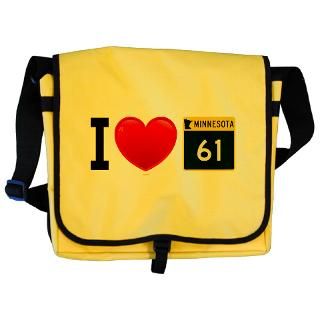 Love Highway 61 Messenger Bag