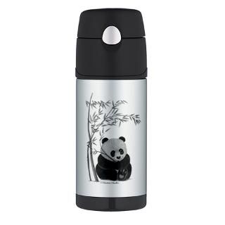 Animal Gifts  Animal Drinkware  Little Panda Thermos Bottle (12
