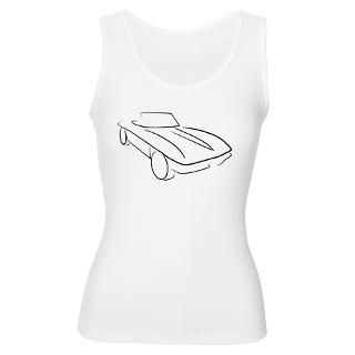 64 Corvette Womens Tank Top for $24.00