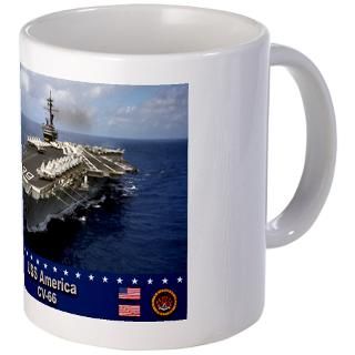 USS America CV 66 Mug