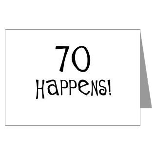 70 Gifts  70 Greeting Cards  70th birthday gifts 70 happens